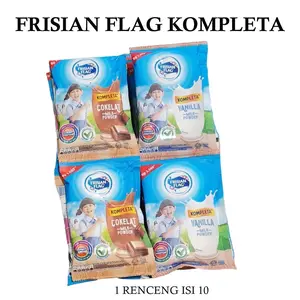 SUSU FRISIAN FLAG KOMPLETA BUBUK 1 RENCENG ISI 10