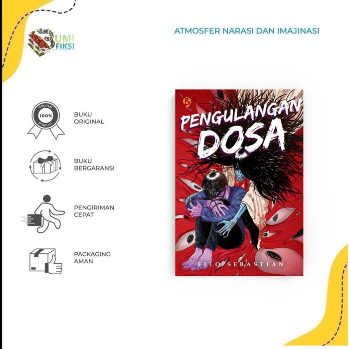 Gambar Buku Horor - PENGULANGAN DOSA By Filo Sebastian dari Bumifiksimedan001 Kota Medan Tokopedia