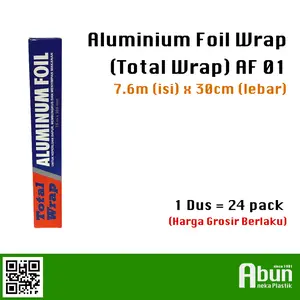 Aluminium Foil (Total Wrap) - 30cm x 7.6m