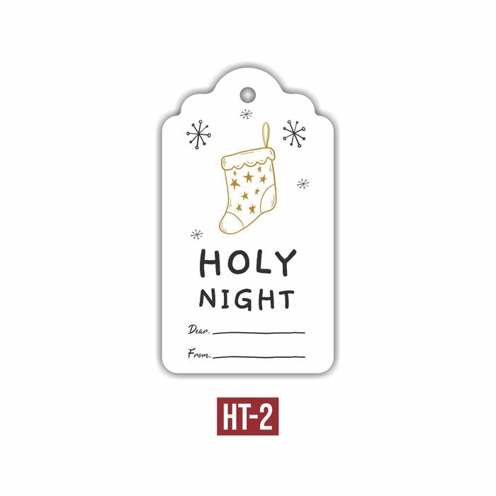 Gambar Hang Tag Natal Christmas - HT-1, 5x9cm dari Nex Printshop Kota Tangerang Selatan 4 Tokopedia