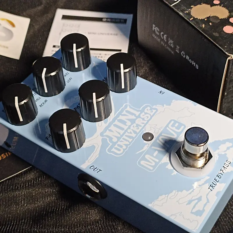MVAVE M-Vave Mini Universe Multi Reverb Spring Hall Shimmer Cloud 4