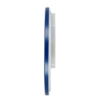 Gambar Jam Dinding SEIKO Analog QXA729L Quiet  Sweep Blue Plastic Case White dari Carolina Watch Kota Administrasi Jakarta Barat 2 Tokopedia