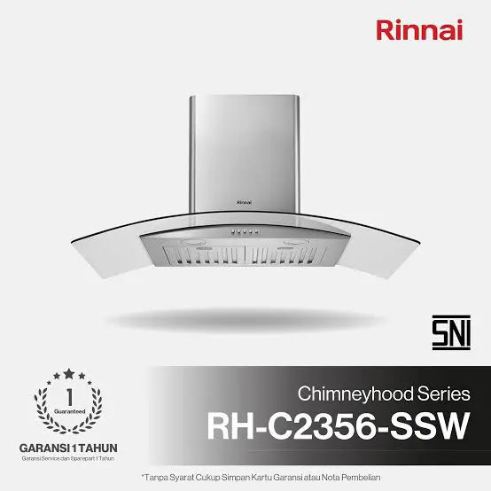 Cooker Hood Rinnai RH-C2356-SSW / Rinnai RH C2356 SSW / RHC 2356SSW