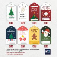 Gambar Hang Tag Natal Christmas - HT-1, 5x9cm dari Nex Printshop Kota Tangerang Selatan 2 Tokopedia