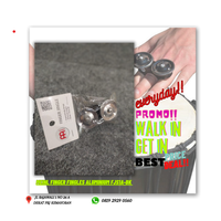 Gambar MEINL FINGER FINGLES ALUMINIUM FJS1A-BK BMJ dari Bandar Musik Jakarta BMJ Kota Administrasi Jakarta Pusat 2 Tokopedia