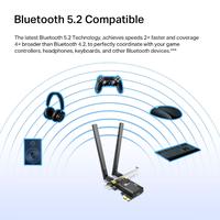 Gambar Tp-link Tplink Archer TX55E AX3000 Wi-Fi 6 Bluetooth 5.2 PCIe Adapter dari STAR17 COM Kota Administrasi Jakarta Selatan 2 Tokopedia
