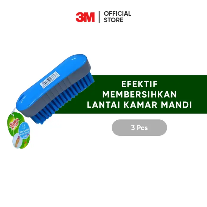 Gambar 3M Scotch-Brite Sikat Bulu Lantai Kamar Mandi Medium ID-51 - 1 - 1 dari 3M Indonesia Official Kab. Tangerang 5 Tokopedia