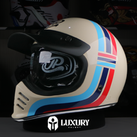 Gambar Helm Cakil - JP RETRO SIGNATURE - SG01 - Classis dari LuxuryHelmet Kota Depok 2 Tokopedia