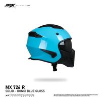 Gambar Helm Full Face Modular Pria Wanita Harian Motor Standar SNI DOT ECE JPX MX-726 R Solid - Bondi Blue Gloss - BondiBlueGloss, L dari JPX HELMET Kab. Tangerang 1 Tokopedia