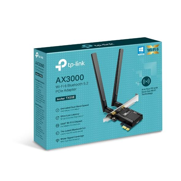 Gambar Tp-link Tplink Archer TX55E AX3000 Wi-Fi 6 Bluetooth 5.2 PCIe Adapter dari STAR17 COM Kota Administrasi Jakarta Selatan Tokopedia