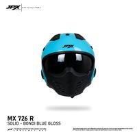 Gambar Helm Full Face Modular Pria Wanita Harian Motor Standar SNI DOT ECE JPX MX-726 R Solid - Bondi Blue Gloss - BondiBlueGloss, L dari JPX HELMET Kab. Tangerang 3 Tokopedia