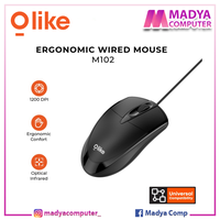 Gambar Mouse OLIKE M102 - Mouse Kabel USB dari Madya Computer Kab. Banyumas 1 Tokopedia