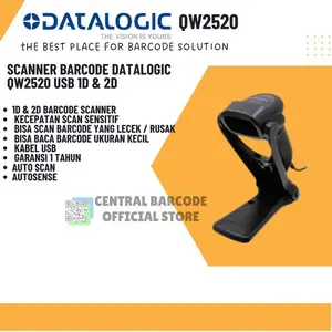 Barcode Scanner Datalogic QW2520 2D USB - Data Logic QW-2520
