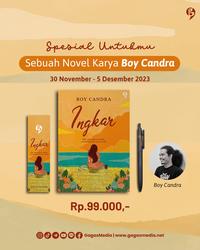 Gambar Buku Novel Ingkar - Boy Candra - Gagas media - Bumi fiksi dari Bumi Fiksi Makassar Kota Makassar 1 Tokopedia
