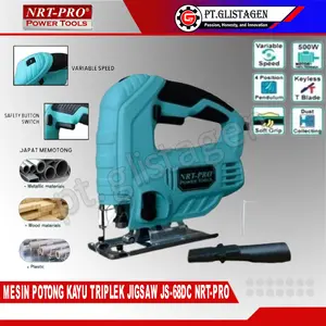 NRT PRO JS68 HD Mesin Jigsaw JS68HD Gergaji Potong Variable Speed JS-68 JS 68 HD JS68HD ORIGINAL NRT-PRO