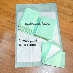 underpad ukuran 60 cm x 90 cm / perlak / alas pipis / lampin
