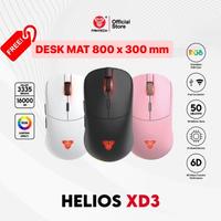 Gambar Fantech Helios XD3 Pro Wireless RGB Macro Gaming Mouse Rechargeable - Putih dari Click & Go Tokopedia Kota Bandung 1 Tokopedia