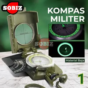 Kompas Militer Profesional Survival Camping Hiking