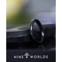 Gambar Nine Worlds cincin zirconia stacking ring 3mm black dan white bisa pilih - Hitam dari Nine Worlds Kota Administrasi Jakarta Barat 4 Tokopedia