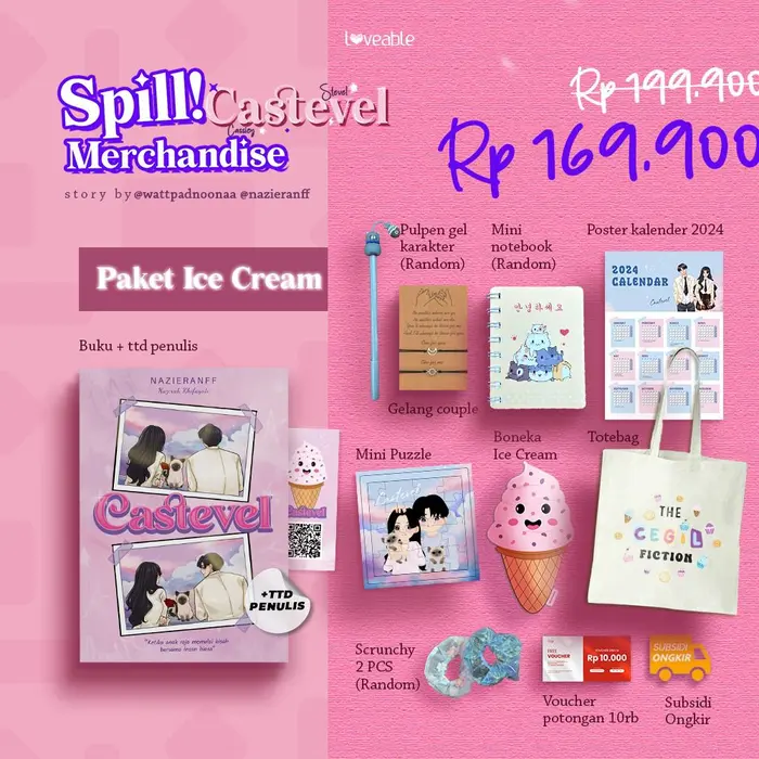 Gambar Buku Novel Castevel - Nazirah Khifayati - Loveable - Bumifiksi dari Bumi Fiksi Makassar Kota Makassar 3 Tokopedia