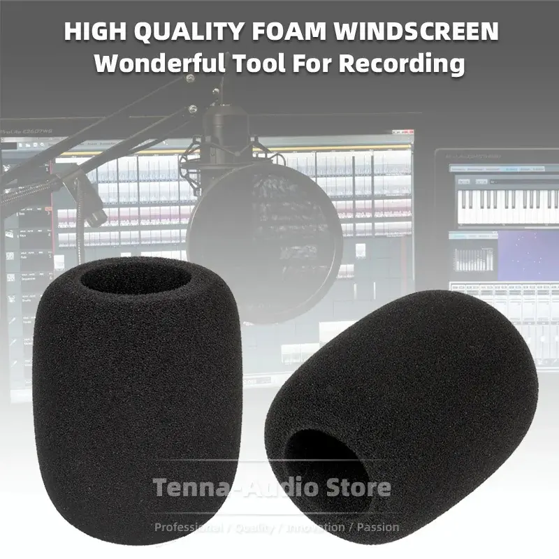 Foam Windscreen for At2020 USB + Pop Filter microphone windproof cover 1