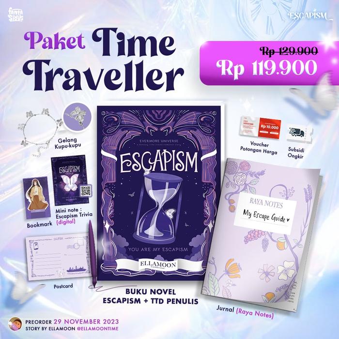 Gambar Buku Novel Escapism - Ellamoon - Fantasious - Bumi fiksi dari Bumi Fiksi Makassar Kota Makassar 4 Tokopedia