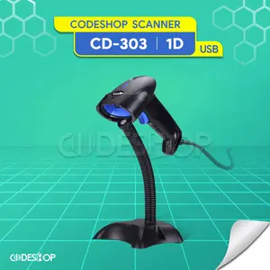 SCANNER BARCODE KASIR MERK CODESHOP | CD303 | CD 303 | CD-303