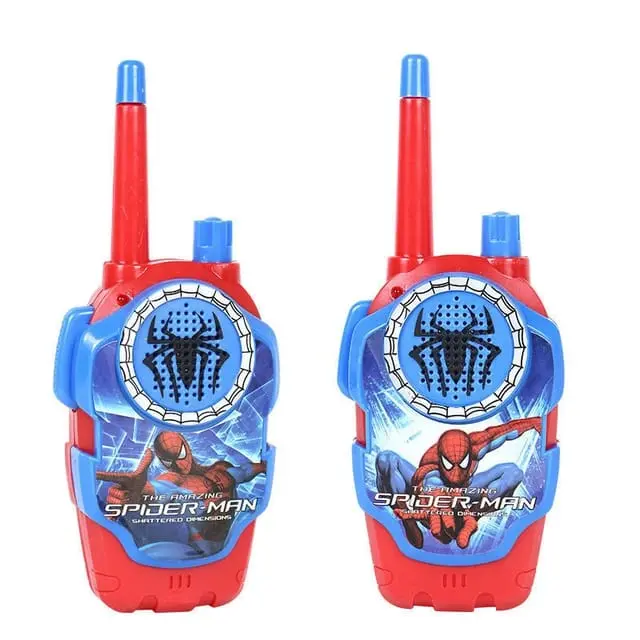 HT spiderman Mainan Anak HT Handy Talkie Walkie Talkie spiderman super 1