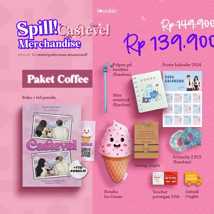 Gambar Buku Novel Castevel - Nazirah Khifayati - Loveable - Bumifiksi dari Bumi Fiksi Makassar Kota Makassar 4 Tokopedia