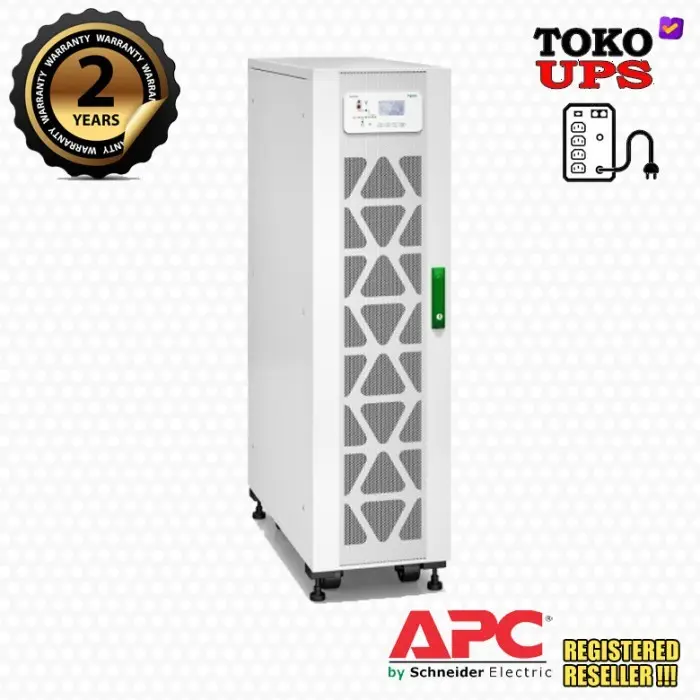 UPS APC 40KVA 40KW 10 min Full Load 3Phase 3:3 APC E3SUPS40KHB + Full Battery