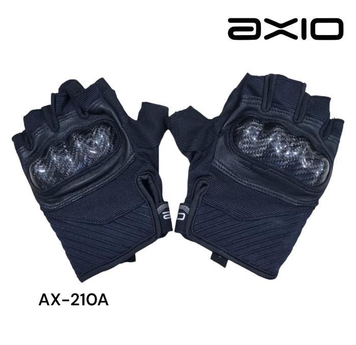 Gambar Axio AX- 201A Sarung tangan motor  UNISEX Full Finger - Hitam, M dari axio.official Kota Administrasi Jakarta Barat Tokopedia