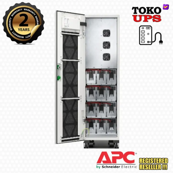 UPS APC 40KVA 40KW 10 min Full Load 3Phase 3:3 APC E3SUPS40KHB + Full Battery