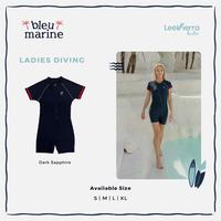 Gambar Bleu Marine Women Classic Diving Swimwear, Baju Renang Wanita - Dark Saphire, S dari leevierrakids Kota Administrasi Jakarta Utara 1 Tokopedia