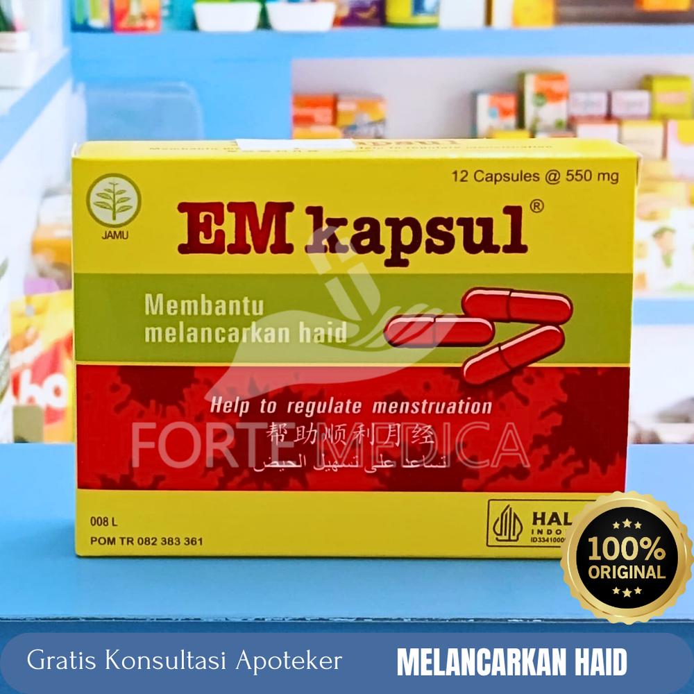 EM Kapsul - Membantu Melancarkan Haid