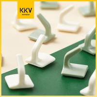 Gambar OHSOME MONR Strip Oval Hook Gantungan Baju Tempel Dinding ABS Medium - Oval White dari OHSOME Homeliving Kab. Bekasi 1 Tokopedia