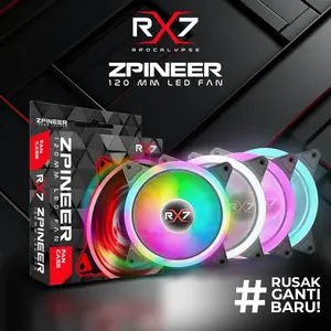 FAN RGB RX7 12CM / FAN CHASING RGB / FAN CASING 12CM