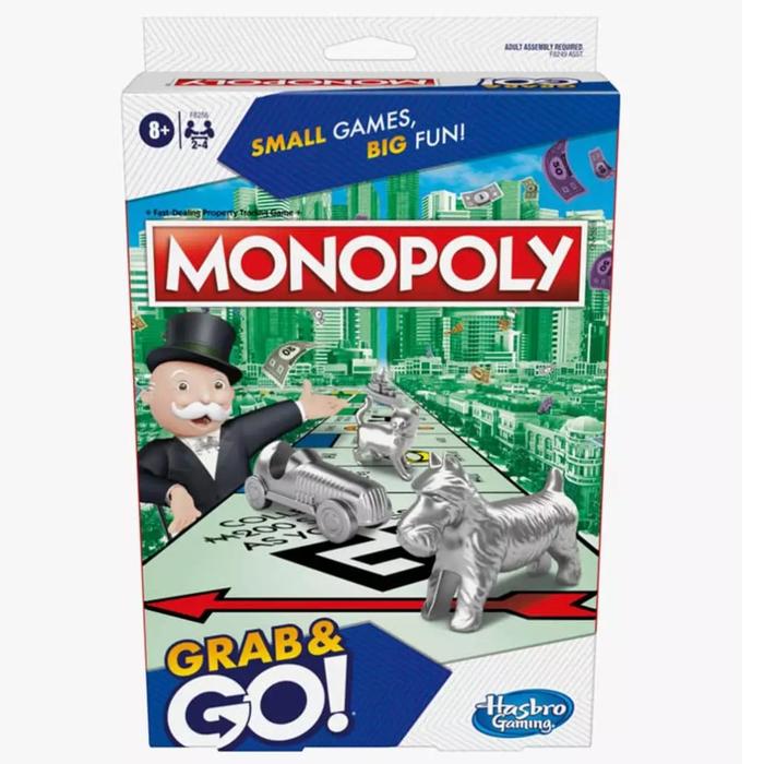 Gambar Monopoly Grab and Go Game (Travel Size) - Hasbro dari Mishana Shop Kab. Tangerang Tokopedia