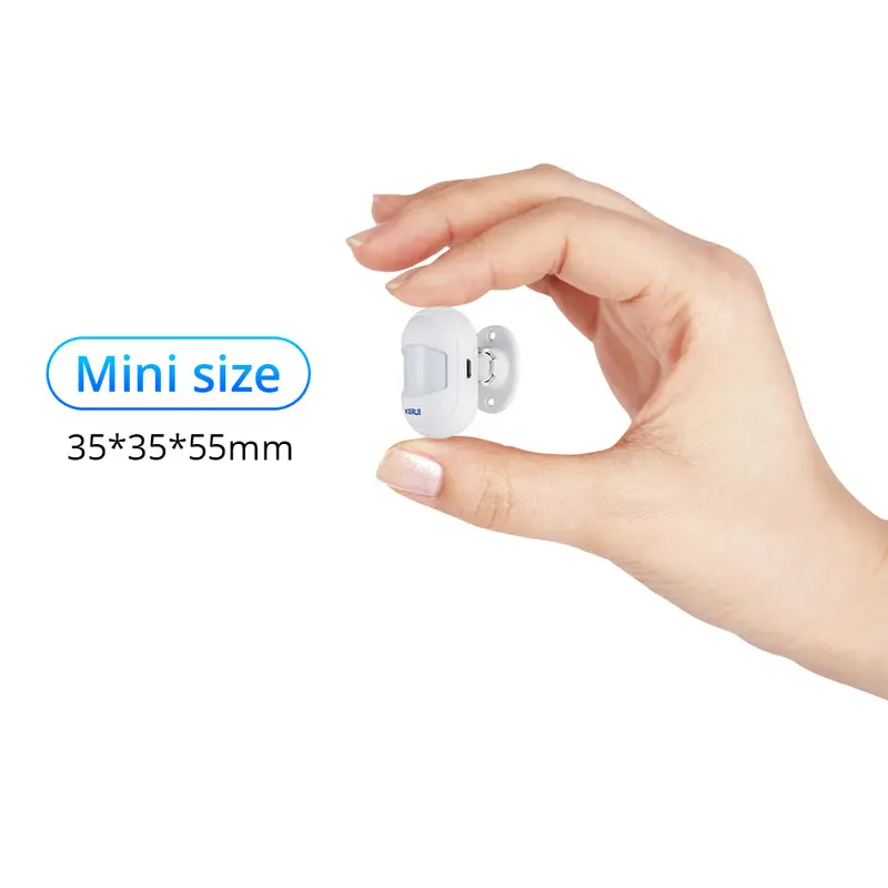 KERUI Bel Rumah Sensor Gerak Wireless M521 PIR Motion Mini P831 6