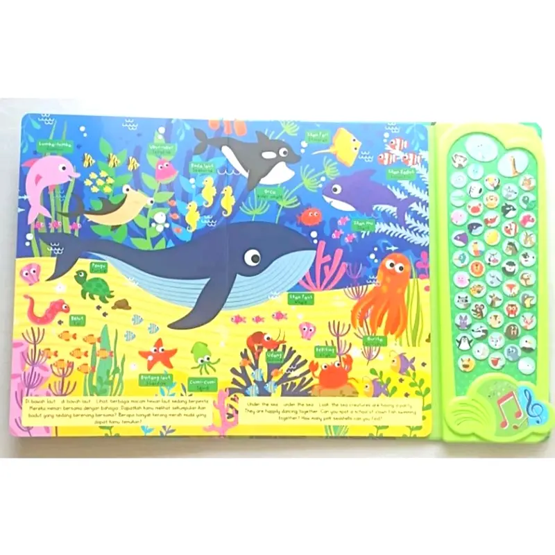 (Bilingual) Buku Suara Hewan Pertamaku (lebih dari 50 suara hewan) 1