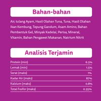 Gambar WHISKAS Makanan Kucing Basah Pouch 80gr - Isi 14 - Mackerel dari Whiskas Indonesia Kota Tangerang 4 Tokopedia