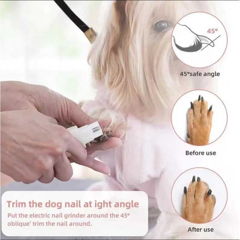 4 IN1 PET CLIPPER Alat Cukur Bulu Hewan Peliharaan Cukuran Anjing cat 4