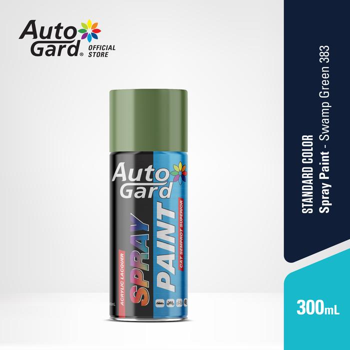 Gambar AutoGard Swamp Green AG-383 Cat Semprot Akrilik Mobil Motor Helm dari AutoGard Kota Administrasi Jakarta Utara Tokopedia