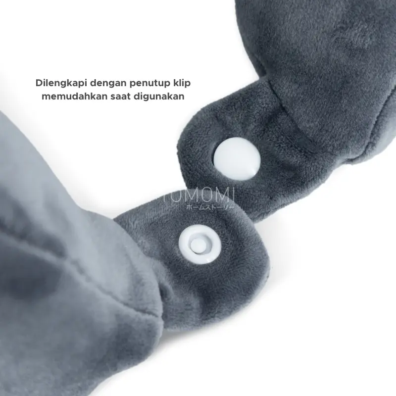 TOMOMI - NECK PILLOW ESSE MEMORY FOAM ASSORTED 2