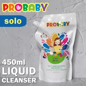 Liquid Cleanser 450ml 700ml Probaby Sabun Pembersih Botol Piring Gelas Anak