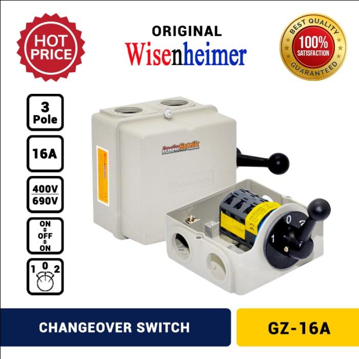 Gambar Change Over Switch 4P 16A Wisenheimer COS Ohm Saklar Genset 16 A ORI dari INDOLISTRIK OFFICIAL TNG Kota Administrasi Jakarta Pusat Tokopedia