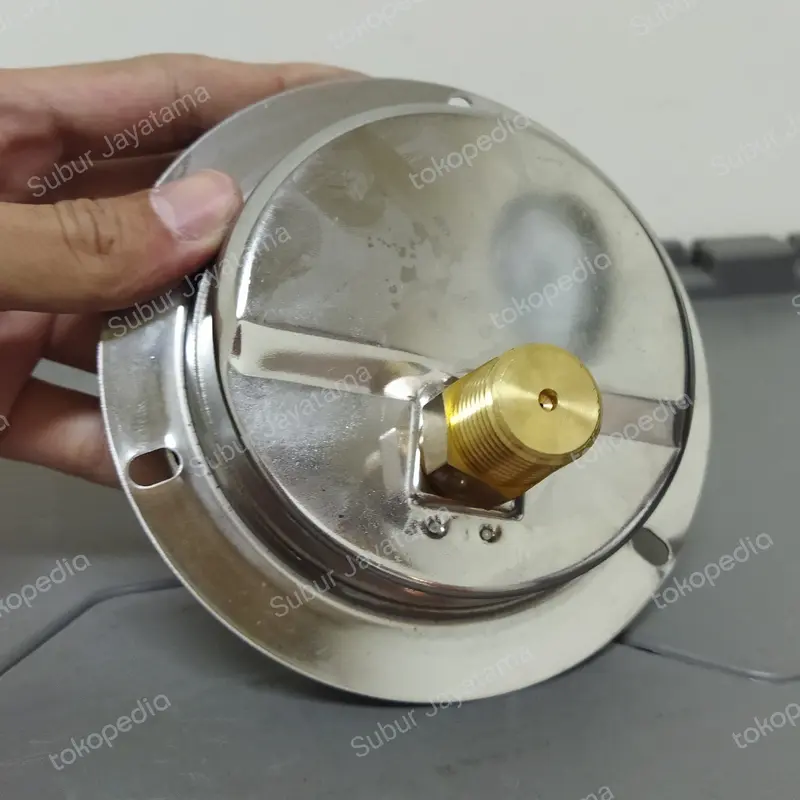 Pressure Gauge Payung Stainless SKON 4 " inchi 400 Bar / 5500 Psi 1