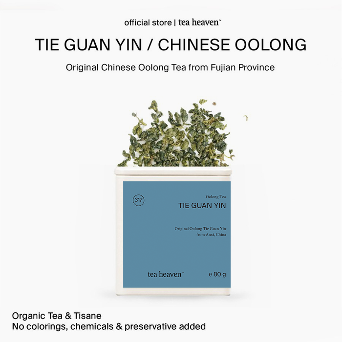 Gambar Tea Heaven Ti Guan Yin Original Chinese Oolong Tea dari Tea Heaven Asia Kota Bogor Tokopedia
