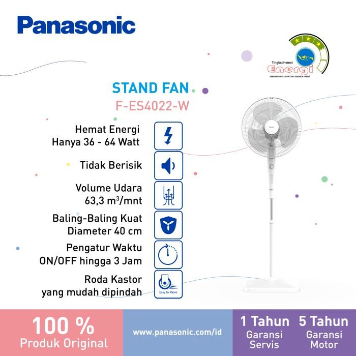 Gambar Panasonic Standfan ULTRA BREEZE 16" F-ES4022 Timer Kipas Angin Berdiri dari Semeru Elektronik Solo Kota Surakarta Tokopedia