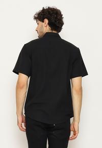 Gambar HEMMEH Kemeja Flanel Hitam Polos Lengan Pendek - S dari HEMMEH.ID Kota Bandung 3 Tokopedia