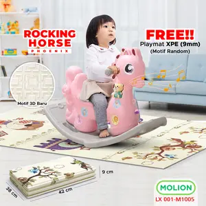 MOLION Kuda Kudaan Anak Rocking Horse Mainan Jungkat Jungkit 001-1005